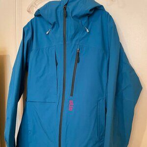 STIO RAYMER JACKET ENVIRON WOMENS MEDIUM BLUE